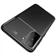 Чехол Fiji Ultimate Carbon для Samsung Galaxy S21 (G991) противоударный бампер черный - изображение 3