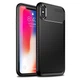 Чохол Fiji Ultimate Carbon для Apple Iphone X протиударний бампер чорний - зображення 1