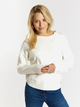 Sweter damski luźny Monnari Long-Sleeved Sweater M Biały (5904528404522) - obraz 6