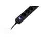 Сетевой удлинитель 2E 2E-U05ES15M5BK 5XSchuko с выключателем 3Gх1.5мм2 5м 16А black - изображение 4