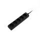 Сетевой удлинитель 2E 2E-U0510M1.5BK 5XCEE7/17 2Gх1.0мм2 1.5м 10А black - изображение 2