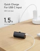 Павербанк Veger PlugOn L Built-in Connector Mini 5000mAh вихід PD20W вхід PD18W/QC18W/5V2A - зображення 2