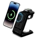 Зарядка беспроводная Qi 3in1 Wireless Charger JYD W16 |5-15W| Док-станция для iPhone + iWatch + Airpods - изображение 1