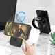 Зарядка беспроводная Qi 3in1 Wireless Charger JYD W17 |5-15W| Док-станция для iPhone + iWatch + Airpods - изображение 11