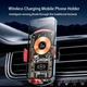 Автомобильный держатель с беспроводной зарядкой JYD A6 Wireless Charger |5W-15W Max, RGB| - изображение 7