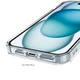 Чехол прозрачный с магнитом Hoco Magnetic series airbag anti-fall protective shell для iPhone 15 Plus - изображение 7