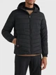Kurtka jesienna męska pikowana Tommy Hilfiger MW0MW29010-BDS M Czarna (8720642542028) - obraz 1