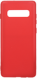 Etui Beline Silicone do Samsung Galaxy S10 Plus Red (5903657570580) - obraz 1