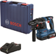 Акумуляторний безщітковий перфоратор Bosch GBH 185-LI (0611924022) - зображення 1