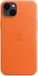 Панель Apple MagSafe Leather Case для Apple iPhone 14 Plus Orange (194253345510) - зображення 1