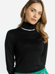 Гольф-водолазка жіноча Monnari Viscose Turtleneck S Чорна (5904528386804) - зображення 5