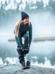 Термоштани жіночі зимові спортивні вовняні Aclima StreamWool 400 Longs XL Green Gables (7034041111527) - зображення 11