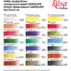 Акварельні фарби Rosa Gallery Landscape в металевому пеналі Індиго 21 колір кювета (4823098525738) - зображення 7