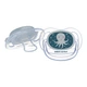 Пустышка Bebe Confort Physio Air, светящийся в темноте, 2 шт, 0/6 мес (Blue Octopus) (3104201940) - изображение 2