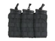 Потрійний подсумок для магазинів 5.56 - Black 8FIELDS - зображення 1
