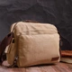 Чоловіча сумка месенджер із щільного текстилю VINTAGE Bag 22206 Пісочний - зображення 7