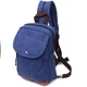 Современный молодежный рюкзак для мужчин из плотного текстиля VINTAGE Backpack 22184 Синий - изображение 1