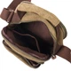 Интересная небольшая Мужская сумка из плотного текстиля VINTAGE Bag 22219 Оливковый - изображение 4