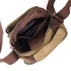 Интересная небольшая Мужская сумка из плотного текстиля VINTAGE Bag 22219 Оливковый - изображение 5