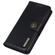 Чохол-книжка із застібкою KHAZNEH Wallet Cover для Motorola Edge 50 Neo / Edge 60 Neo - Black - зображення 4