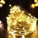 Гирлянда Нить Led 200 проволока 20 м Тёплый Белый 1 режим USB + батарейка Decorative Light 218-21528275 - изображение 4