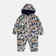 Детский демисезонный слитный комбинезон для новорожденных Carter's C223H93 68 см Разноцветный (196139491007) - изображение 1