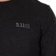 Реглан 5.11 Tactical Triblend Legacy Long Sleeve Tee Black Heather XL (42112VX-135) - зображення 5