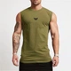 Майка для спортзалу SV Muscleguys Casual XXL Хакі (sv2325hxxl) - зображення 1
