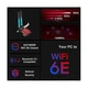 Wi-Fi адаптер Deradid WiFi6 PCE-AX1800S AX210NGW c радиатором Красный (sv3095) - изображение 5