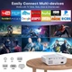 Мультимедійний проектор TOPVISION BL69 Full HD LED 8500 Лм Bluetooth з динаміками g1 - зображення 4