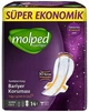 Гігієнічні прокладки Super Night Super Long, 14 шт. - Molped 14шт (1267856-146956) - зображення 1