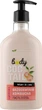 Бальзам для тіла "Персик та чайний гриб" - Bielenda Coctail Body Balsam Peach Kombucha 400ml (1078578-76090) - изображение 1