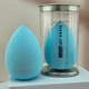 Спонж для макіяжу в формі краплі Блакитний Puff Make Up Beauty Blender - зображення 2
