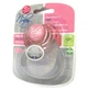 Ортодонтическая пустышка Nuby Natural Touch (6-12 мес.),розовая - изображение 2