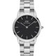 Наручний годинник Daniel Wellington DW00100204 Чорний/Сріблястий Кварцовий механізм - зображення 2