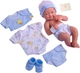 Пупс с аксессуарами Ла Ньюборн мальчик La Newborn Smiling Boy Boutique by Berenguer JC Toys (18551А) - изображение 1