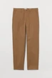 Брюки H&M 29/32 коричневый 2208905932 - изображение 1