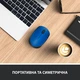 Безпровідна миша Logitech M171 Wireless Blue/Black (910-004640) - изображение 3