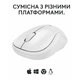 Миша бездротова Logitech M240 Silent Off White (910-007120) Білий - изображение 2