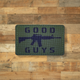 Шеврон Good Guys, 8х5, на липучке (велкро), патч печатный - изображение 1