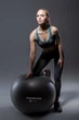 Мяч для фитнеса (фитбол) Power System PS-4011 55 см PRO Gymball Black (4011BK-0) - изображение 5