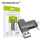 Флеш накопичувач MICRODRIVE 2 в 1 USB 3.0/Lightning 64Гб для iPhone чорний - изображение 1