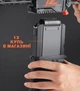 Детский автомат аккумуляторный M416 v2 на мягких патронах 90 см черный - изображение 6