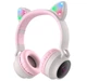 Bluetooth-гарнітура Hoco W27 Cat Ear Grey/Pink (W27GP) - изображение 2