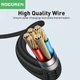 Кабель Rocoren Type-C PD 100w Fast Charge (с дисплеем) Black - изображение 8