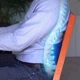 Ортопедическая подушка Lumbar Support TV One для поясницы с эффектом памяти/ мягкое дышащее тканевое покрытие - изображение 5