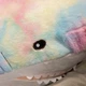Мягкая игрушка подушка My Kigu Акула Плюшевая Антистресс 140 см Голубо-фиолетовая (9039) - изображение 4