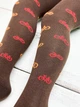 Демісезонні колготки TwinSocks коричневі 98-104 см 3258 - зображення 2