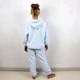 Теплый домашний костюм для девочки Bosskids (2166блак) Рост 122 см Голубой - изображение 3