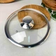 Скляна кришка 28 см для кухонного посуду з ручкою, що не нагрівається Ardesto Gemini - зображення 4